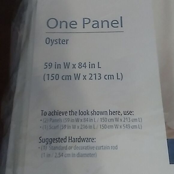 Mainstay Sheer Window Panels - Picture 4 of 7